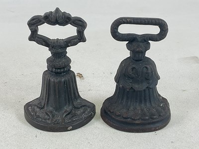 Lot 135 - Two 19th century cast iron doorstops, height...
