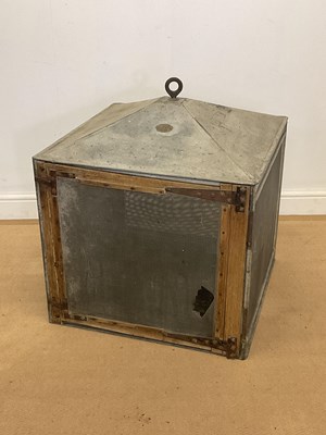 Lot 384 - GEORGE NUTTER M &C 1914; a galvanised hanging...