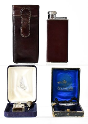 Lot 682 - An Elizabeth II hallmarked silver scent bottle...