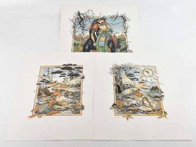 Lot 46 - J C GRAHAM ILLINGWORTH (born 1953); a pair of...