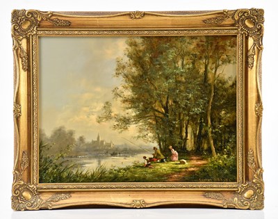Lot 1068 - BARBARA GUDRUN SIBBONS (born 1925); oil on...