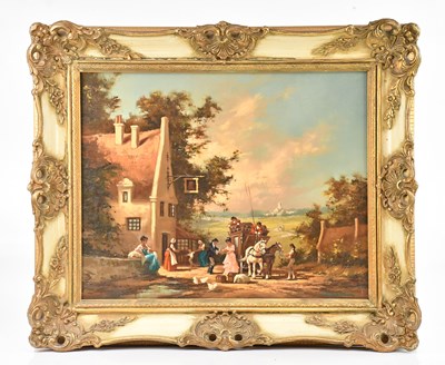 Lot 1050 - BARBARA GUDRUN SIBBONS (born 1925); oil on...