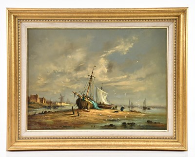 Lot 1070 - BARBARA GUDRUN SIBBONS (born 1925); oil on...