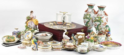Lot 1738 - A large collection of decorative ceramics...