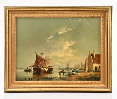 Lot 1087 - BARBARA GUDRUN SIBBONS (born 1925); oil on...