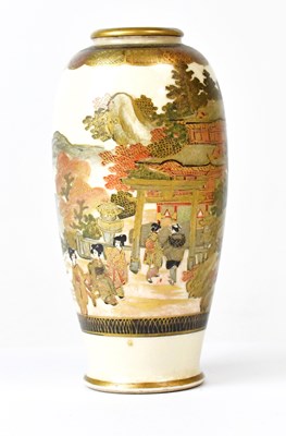 Lot 392 - An early 20th century Japanese crackle glazed...