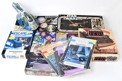 Lot 449 - STAR WARS; a collection of items relating to...