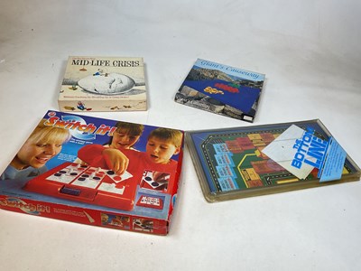 Lot 165 - A group of toys including computer Battleships,...