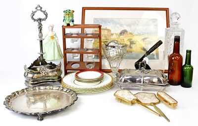 Lot 517 - A collectors' lot, to include silver-plated...