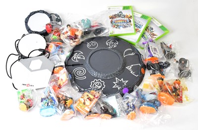 Lot 448 - SKYLANDERS GIANTS; a baseboard and a quantity...
