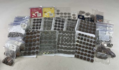 Lot 313 - A large quantity of British and foreign coins,...