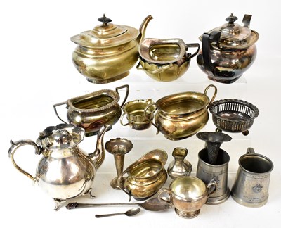 Lot 654 - A quantity of silver-plated items, to include...