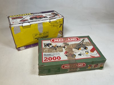 Lot 167 - MECCANO; a boxed 2000 set, and a Mogul Steel...