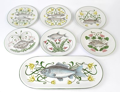 Lot 329 - VILLEROY & BOCH; a 20th century transfer...