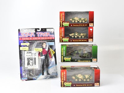 Lot 441 - EASY MODEL; four boxed 'Modern Ground Armour'...