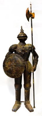 Lot 534 - A contemporary scratch-built suit of armour...