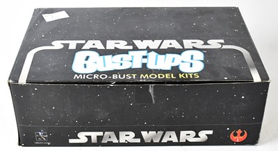 Lot 451 - STAR WARS; a retail box of 'Bust-Ups...