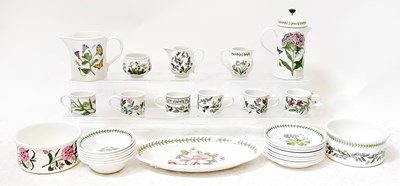 Lot 328 - PORTMEIRION; a 'Botanical' ware part tea,...