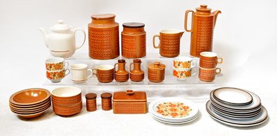 Lot 324 - A Hornsea 'Saffron' part dinner, tea and...