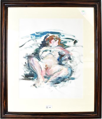 Lot 588 - SUSAN PRESCOTT; acrylic on paper, 'Study for...