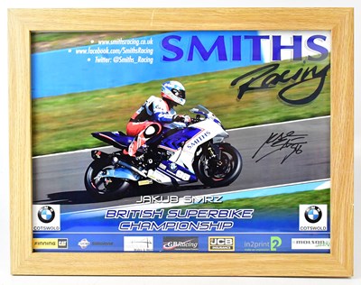 Lot 599 - JAKUB SMRZ; a Smiths racing British Superbike...