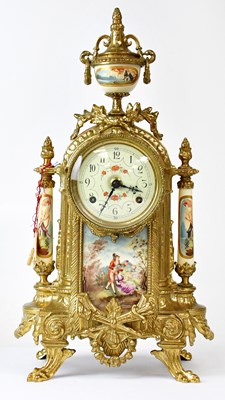 Lot 138 - A 20th century French-style cast gilt metal...