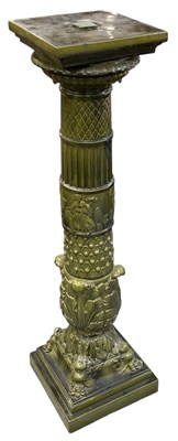 Lot 21 - An early 20th century jardinière stand,...