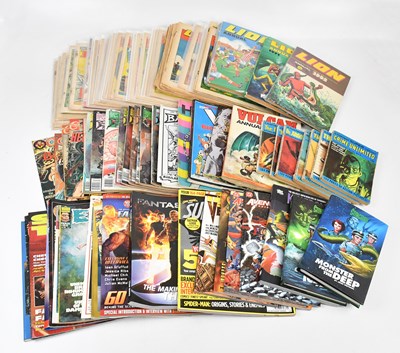 Lot 1778 - A collection of vintage comics, annuals,...