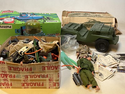 Lot 152 - ACTION MAN; a quantity of accessories and a...