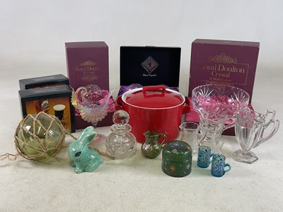 Lot 226 - A quantity of cut crystal glass ware and...