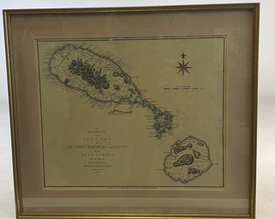 Lot 293 - 'An Accurate Map of the Islands of St....