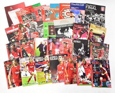 Lot 517 - LIVERPOOL FOOTBALL CLUB; a quantity of match...