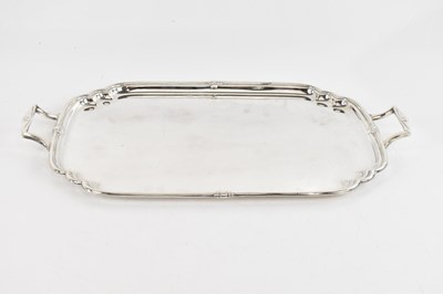 Lot 2240 - FRANK COBB; a George VI hallmarked silver twin...