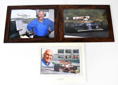 Lot 590 - FORMULA ONE; a signed photograph of Nigel...
