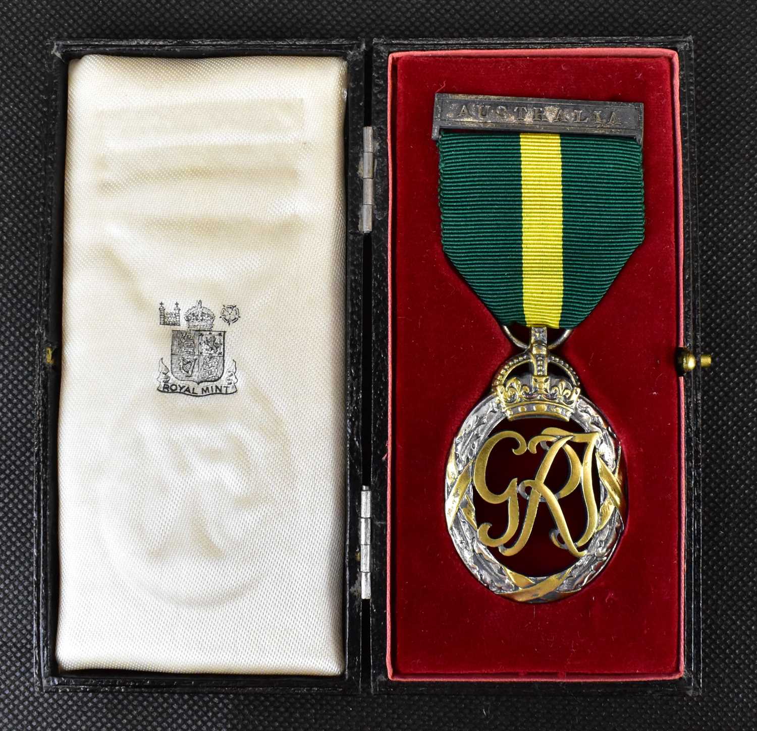 Lot 522 - A boxed Australian GRI Efficiency Medal.