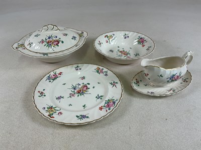 Lot 212 - CLARICE CLIFF; table ware in 'Colonial'...