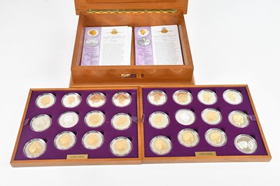 Lot 589 - An Elizabeth II cased Golden Jubilee coin set,...