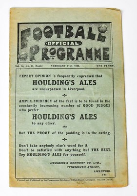 Lot 537 - A combined Everton A v Ormskirk & Dist, and...