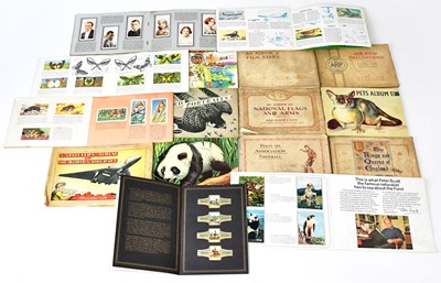 Lot 279 - A collection of cigarette and tea cards, to...