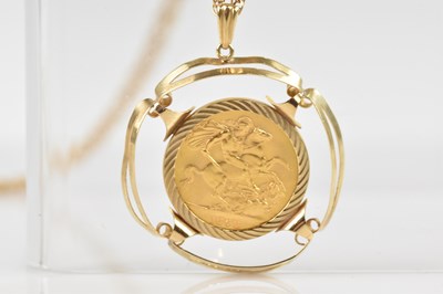 Lot 2026 - An Elizabeth II full sovereign, 1968, within a...