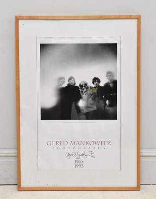 Lot 1822 - THE ROLLING STONES; a signed framed poster of...