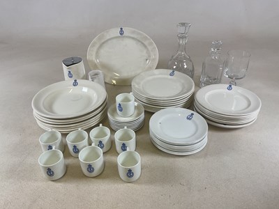 Lot 71 - An MOD Admiralty dinner service with Naval...