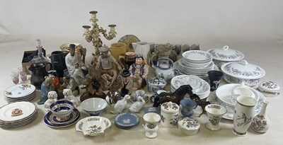 Lot 185 - A large quantity of mixed ceramics, including...