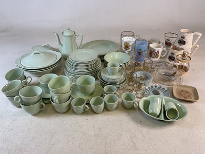 Lot 63 - JOHNSON BROS AND GRINDLEY PETAL WARE; a...