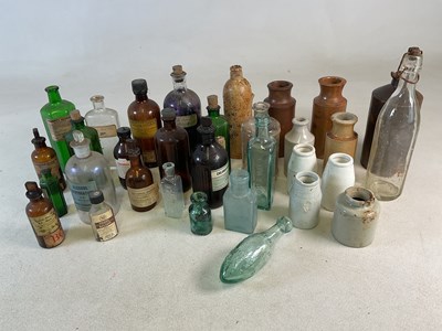 Lot 64 - A quantity of glass and stoneware...