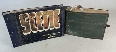 Lot 65 - Two wallpaper sampler books, comprising a 1960...
