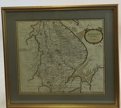 Lot 282 - ROBERT MORDEN; a map of the County of...
