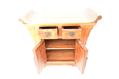 Lot 3 - Three small Chinese cabinets comprising one in...