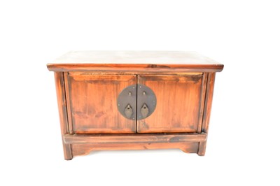 Lot 3 - Three small Chinese cabinets comprising one in...