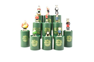 Lot 91 - ROBERT HARROP; eleven ceramic figures from...